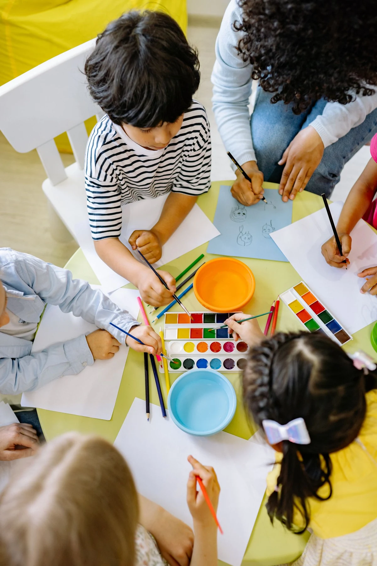 Foto stok ilustrasi Studio Seni