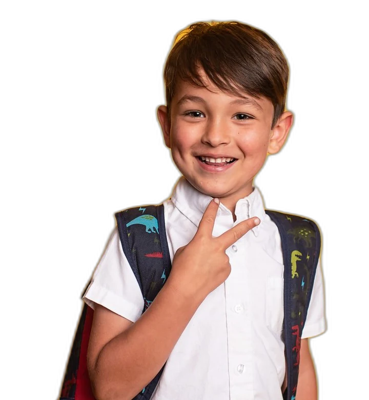 Model stok anak untuk ilustrasi semangat belajar, bukan siswa Lentara